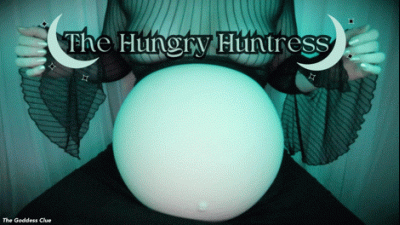 The Hungry Huntress HD Topless, Gothic Same Size Vore