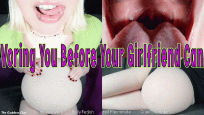 Voring You Before Your Girlfriend Can HD The Goddess Clue, Your Roommate Becomes Obsessive, Possessive, Swallows You Whole, Deceives Your Girlfriend And Digests You Whole, Same Size Vore, Expansion, Bloated Belly, Evil Vore, Post-Vore And Post-Digesti
