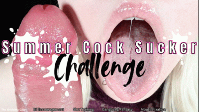 Summer Cock Sucker Challenge HD The Goddess Clue, Cock Sucking Bisexual Encouragement, Suck 50 Dicks This Summer, Blowjob Gangbang Fantasy, Jerk Off Encouragement, Slut Training, Cum Swallowing Encouragement, Lip Licking, Mouth Fixation