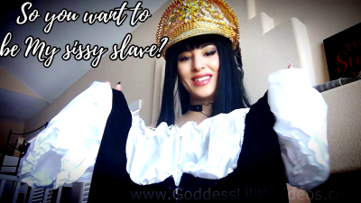 POV: Goddess Lilith Considers You As A New Sissy Slave