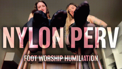 Nylon Perv Foot Worship Humiliation