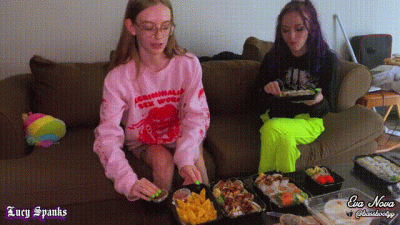 Ignoring You Eating Sushi