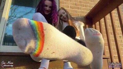 Double Domme Dirty Sock JOI & Cum Countdown