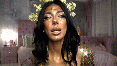 Gold Goddess Telling You That A Pervert Like You Don't Deserve Her