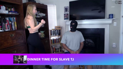 Dinner Time For Slave Tj