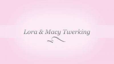 Lora Cross And Macy Nikole Twerking