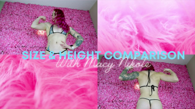 Size & Height Comparison With Macy Nikole