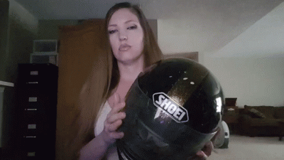 Just Look At My Motorcycle Helmet!