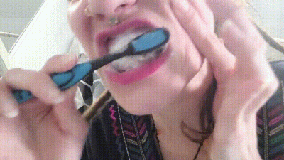 Tooth Brushing Spitting Request