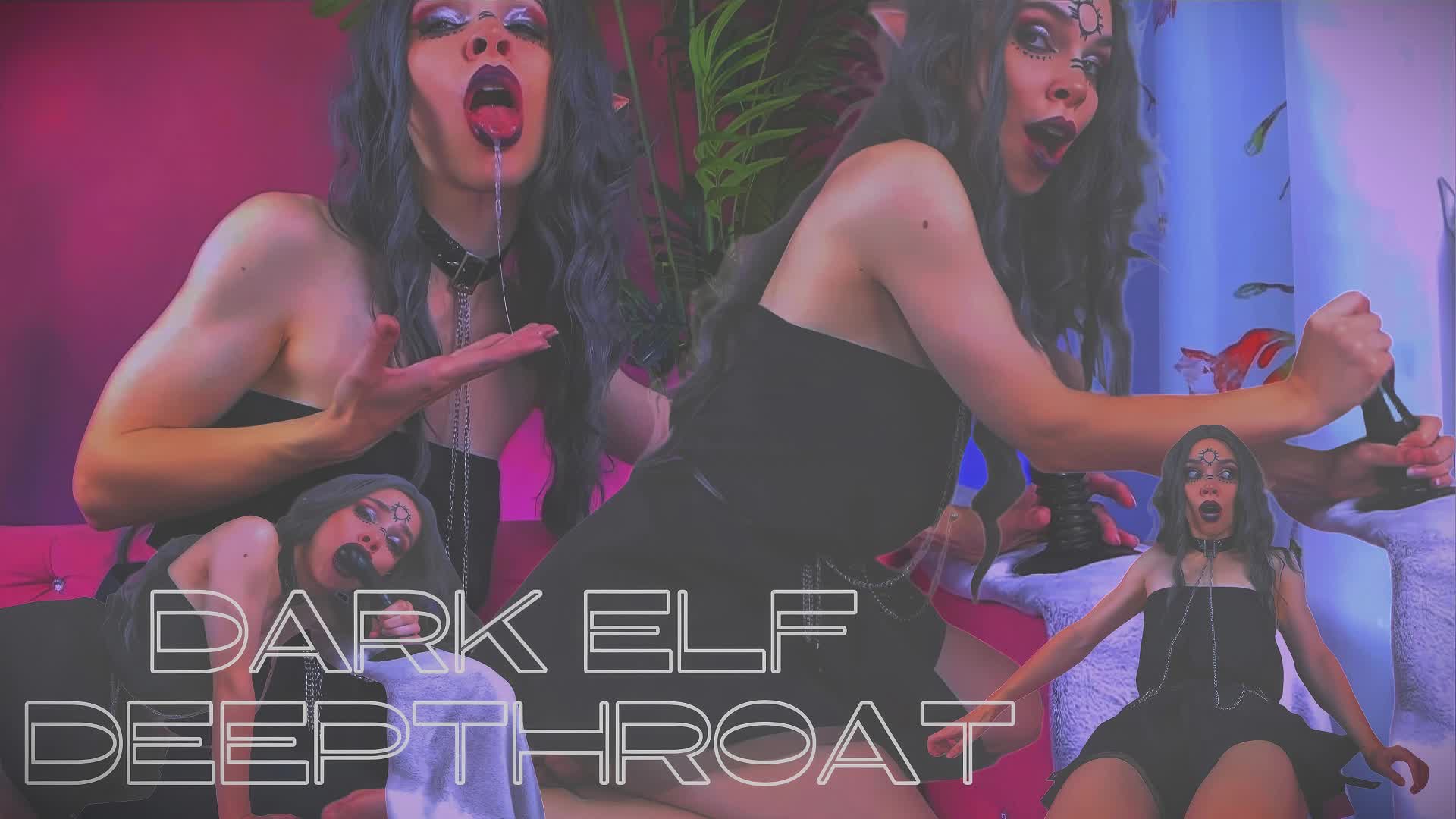 Dark Elf Deepthroat For Dark Lord