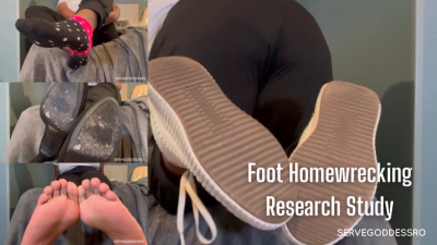 Foot Homewreck Research Study: Condensed- Royal Ro Ebony Feet Roleplay