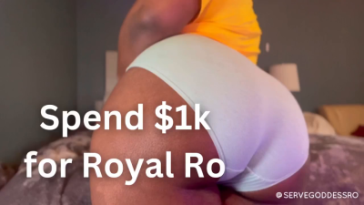 Spend $1K For Royal Ro