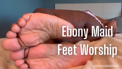 Ebony Maid Feet Worship Royal Ro Ebony Foot Fetish POV