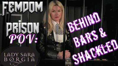 Femdom Prison POV: Behind Bars & Shackled