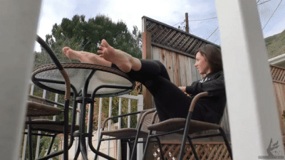 Creeping On The Wolfe Barefoot On The Balcony