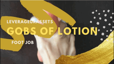 Foot Job Massage With Gobs Of Lotion 1
