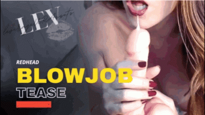 Jean Skirt Blow Job POV Redhead Deepthroat Dildo- 99