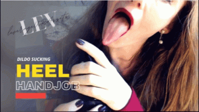 Black Leather Heel Worship Handjob Compilation 161