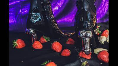 Strawberry Boot Stomping!
