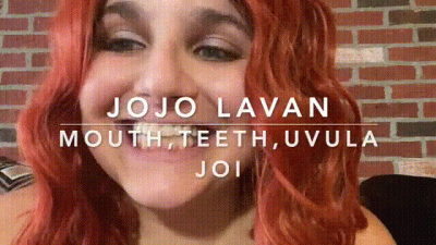 Red Head Mouth Teeth Tongue Uvula JOI
