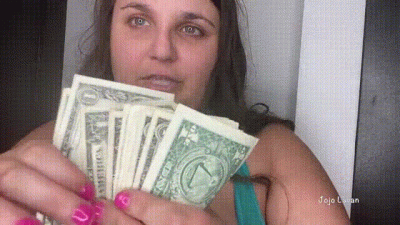 Turning Money Into Gummy Bears And Eating Them!