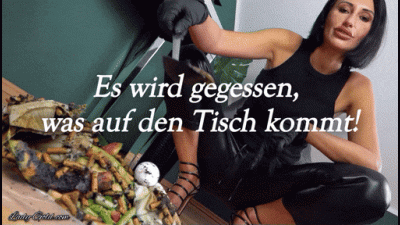 Es Wird Gegessen, Was Auf Den Tisch Kommt!