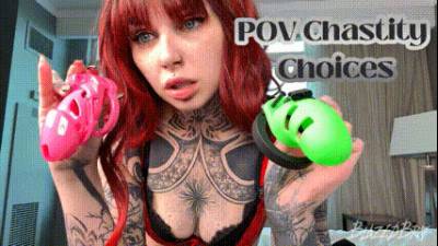 POV Chastity Choices