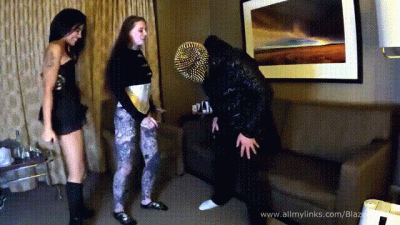 Double Ballbusting With Seraphine