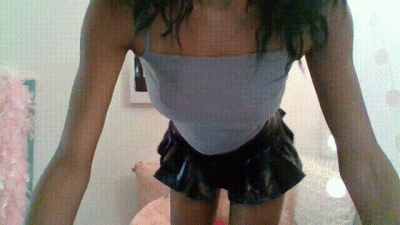 Mini Skirt And Long-Legs