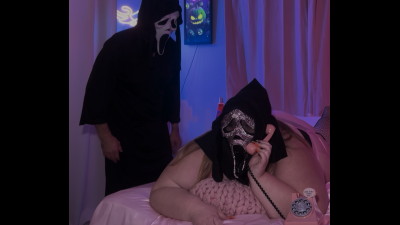 Ssbbw Scary Erotic Fun With Ghostface Gimp