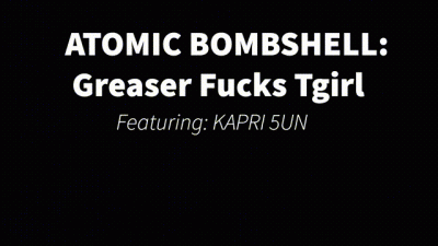 Atomic Bombshell: Greaser Fucks Tgirl