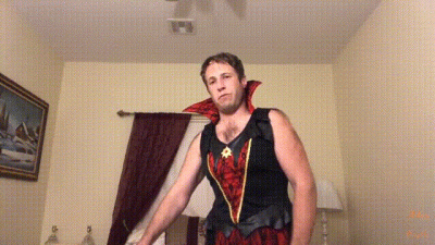 Creature Of The Night Makes Sissy Lick & Worship Feet