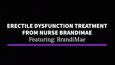 Erectile Dysfunction Treatment From Nurse Brandimae