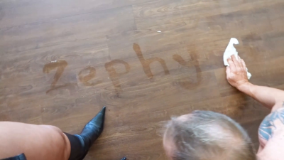 Boot Domination (Lick Rag Suffers Ballbusting And Pain For His Goddess' Pleasure)!!