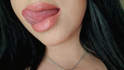 Teasing You In Denial With My Full Glossy Lips, Big Cleavage And Naughty Nipples That Barely Stay Inside The Bra Will Make You Lose Your Mind!