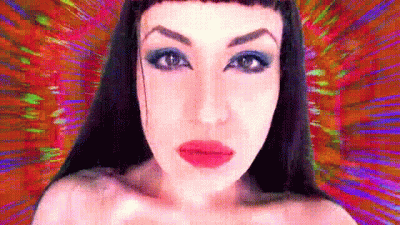 Colorful Staring Eyes Control Mind