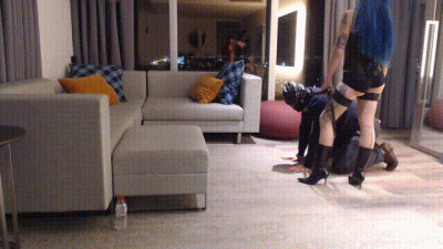 Collared And Leashed