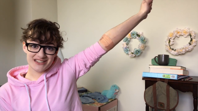 Nerdy Girl Werewolf Transformation