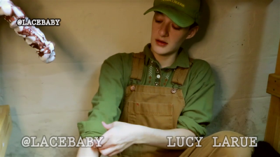 Farm Girls First Fantasy Dildo Handjob