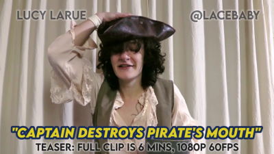 Captain Destroys Pirate's Mouth
