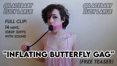 Inflating Butterfly Gag