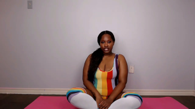 Yoga Booty Cum Encouragement