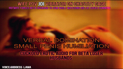 Hotwife Makes Her Beta Husband Cum While Staring At Cocks