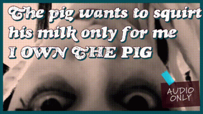 Demon Voice The Pig Wants To Squirt Its Milk Only For Me