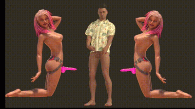 Animation Penis Shrinking Implant Triggers Plus Cum Countdown