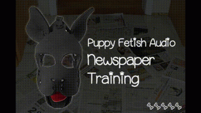 Puppy Fetish Audio Newspaper Training