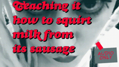 Demon Voice Teaching The Pig How To Squirt Milk From Its Sausage JOI CEI