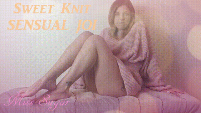 Sweet Knit Sensual JOI