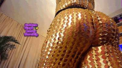 Golden Vinyl Booty Worship + JOI + T&D (Voice)