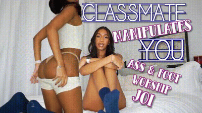 Classmate Manipulates You Ass Worship JOI